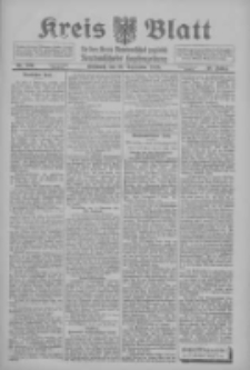 Kreis Blatt f&uuml;r den Kreis Neutomischeler zugleich Hopfenzeitung 1915.09.13 Jg.40 Nr108