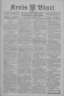 Kreis Blatt f&uuml;r den Kreis Neutomischeler zugleich Hopfenzeitung 1915.09.17 Jg.40 Nr110