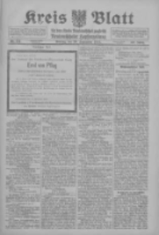 Kreis Blatt f&uuml;r den Kreis Neutomischeler zugleich Hopfenzeitung 1915.09.20 Jg.40 Nr111
