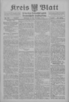 Kreis Blatt f&uuml;r den Kreis Neutomischeler zugleich Hopfenzeitung 1915.09.22 Jg.40 Nr112