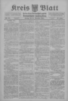 Kreis Blatt f&uuml;r den Kreis Neutomischeler zugleich Hopfenzeitung 1915.09.24 Jg.40 Nr113