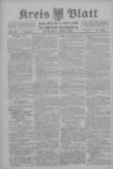 Kreis Blatt für den Kreis Neutomischeler zugleich Hopfenzeitung 1915.10.15 Jg.40 Nr122