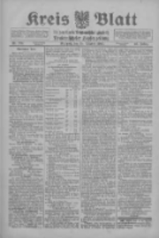 Kreis Blatt f&uuml;r den Kreis Neutomischeler zugleich Hopfenzeitung 1915.10.20 Jg.40 Nr124