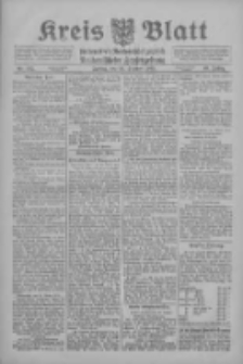 Kreis Blatt f&uuml;r den Kreis Neutomischeler zugleich Hopfenzeitung 1915.10.22 Jg.40 Nr125