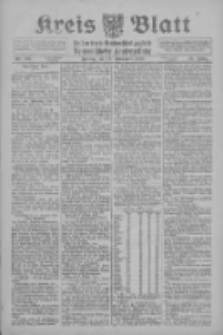 Kreis Blatt f&uuml;r den Kreis Neutomischeler zugleich Hopfenzeitung 1915.11.12 Jg.40 Nr134
