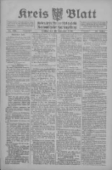 Kreis Blatt für den Kreis Neutomischeler zugleich Hopfenzeitung 1915.11.19 Jg.40 Nr136
