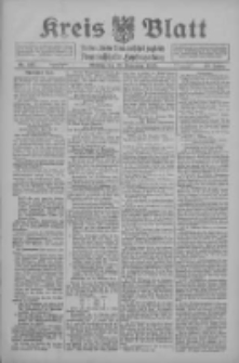 Kreis Blatt f&uuml;r den Kreis Neutomischeler zugleich Hopfenzeitung 1915.11.22 Jg.40 Nr137