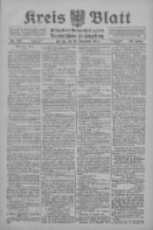 Kreis Blatt f&uuml;r den Kreis Neutomischeler zugleich Hopfenzeitung 1915.11.26 Jg.40 Nr139