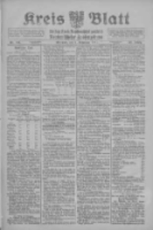 Kreis Blatt f&uuml;r den Kreis Neutomischeler zugleich Hopfenzeitung 1915.12.01 Jg.40 Nr141