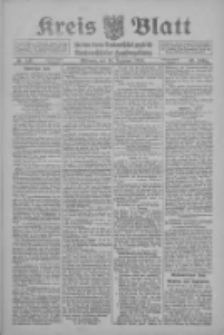 Kreis Blatt f&uuml;r den Kreis Neutomischeler zugleich Hopfenzeitung 1915.12.15 Jg.40 Nr147