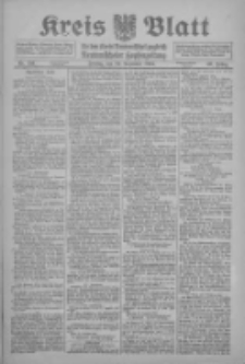 Kreis Blatt f&uuml;r den Kreis Neutomischeler zugleich Hopfenzeitung 1915.12.24 Jg.40 Nr151