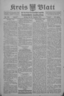 Kreis Blatt f&uuml;r den Kreis Neutomischeler zugleich Hopfenzeitung 1915.12.31 Jg.40 Nr154