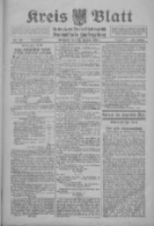 Kreis Blatt f&uuml;r den Kreis Neutomischeler zugleich Hopfenzeitung 1918.01.23 Jg.43 Nr10