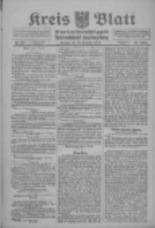 Kreis Blatt f&uuml;r den Kreis Neutomischeler zugleich Hopfenzeitung 1918.02.22 Jg.43 Nr23