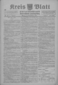 Kreis Blatt f&uuml;r den Kreis Neutomischeler zugleich Hopfenzeitung 1918.02.25 Jg.43 Nr24