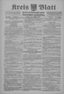 Kreis Blatt f&uuml;r den Kreis Neutomischeler zugleich Hopfenzeitung 1918.03.01 Jg.43 Nr26