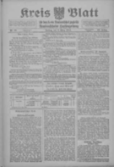 Kreis Blatt f&uuml;r den Kreis Neutomischeler zugleich Hopfenzeitung 1918.03.08 Jg.43 Nr29