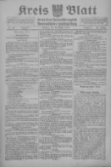 Kreis Blatt f&uuml;r den Kreis Neutomischeler zugleich Hopfenzeitung 1918.03.15 Jg.43 Nr32