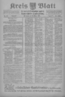 Kreis Blatt f&uuml;r den Kreis Neutomischeler zugleich Hopfenzeitung 1918.03.27 Jg.43 Nr37