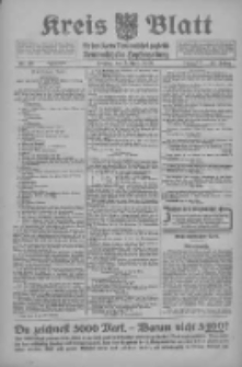 Kreis Blatt f&uuml;r den Kreis Neutomischeler zugleich Hopfenzeitung 1918.04.05 Jg.43 Nr40