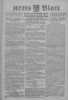Kreis Blatt f&uuml;r den Kreis Neutomischeler zugleich Hopfenzeitung 1918.05.13 Jg.43 Nr56