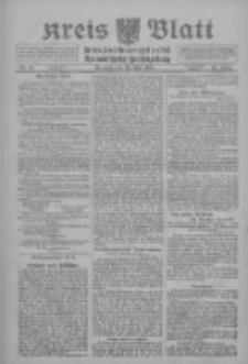 Kreis Blatt für den Kreis Neutomischeler zugleich Hopfenzeitung 1918.05.15 Jg.43 Nr57