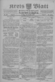 Kreis Blatt f&uuml;r den Kreis Neutomischeler zugleich Hopfenzeitung 1918.05.24 Jg.43 Nr60