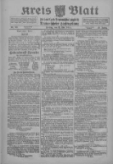 Kreis Blatt f&uuml;r den Kreis Neutomischeler zugleich Hopfenzeitung 1918.05.31 Jg.43 Nr63