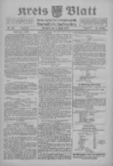 Kreis Blatt f&uuml;r den Kreis Neutomischeler zugleich Hopfenzeitung 1918.06.05 Jg.43 Nr65