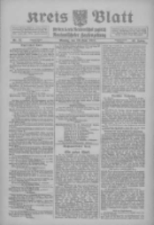 Kreis Blatt f&uuml;r den Kreis Neutomischeler zugleich Hopfenzeitung 1918.06.10 Jg.43 Nr67