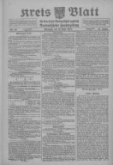 Kreis Blatt f&uuml;r den Kreis Neutomischeler zugleich Hopfenzeitung 1918.06.12 Jg.43 Nr68