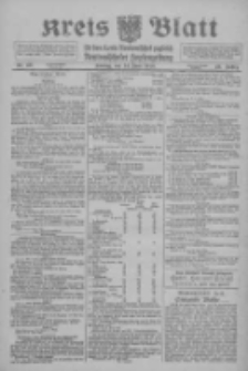 Kreis Blatt f&uuml;r den Kreis Neutomischeler zugleich Hopfenzeitung 1918.06.14 Jg.43 Nr69