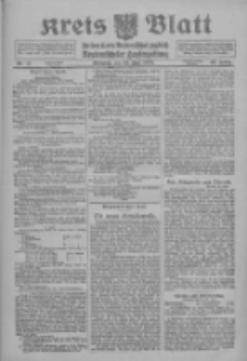 Kreis Blatt f&uuml;r den Kreis Neutomischeler zugleich Hopfenzeitung 1918.06.19 Jg.43 Nr71