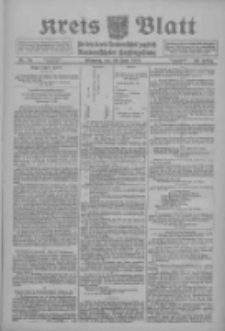 Kreis Blatt f&uuml;r den Kreis Neutomischeler zugleich Hopfenzeitung 1918.06.26 Jg.43 Nr74