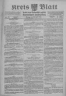 Kreis Blatt f&uuml;r den Kreis Neutomischeler zugleich Hopfenzeitung 1918.07.15 Jg.43 Nr82