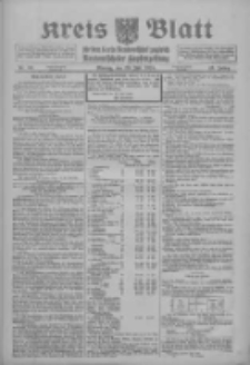 Kreis Blatt f&uuml;r den Kreis Neutomischeler zugleich Hopfenzeitung 1918.07.29 Jg.43 Nr88