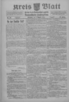Kreis Blatt für den Kreis Neutomischeler zugleich Hopfenzeitung 1918.08.07 Jg.43 Nr92
