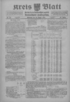Kreis Blatt für den Kreis Neutomischeler zugleich Hopfenzeitung 1918.08.14 Jg.43 Nr95