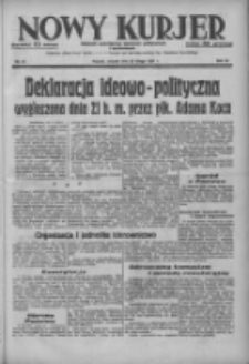 Nowy Kurjer: dziennik poświęcony sprawom politycznym i społecznym 1937.02.23 R.48 Nr43