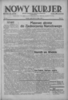 Nowy Kurjer: dziennik poświęcony sprawom politycznym i społecznym 1937.02.24 R.48 Nr44