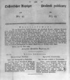 Oeffentlicher Anzeiger zum Amtsblatt No.23 der Königl. Preuss. Regierung zu Bromberg. 1839