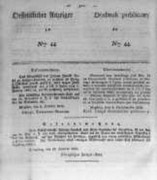 Oeffentlicher Anzeiger zum Amtsblatt No.44 der Königl. Preuss. Regierung zu Bromberg. 1839