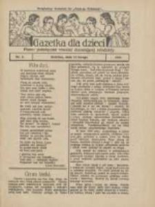 Gazetka dla Dzieci: pismo poświęcone również dorastającej młodzieży: bezpłatny dodatek do "Gazety Polskiej" 1928.02.23 Nr8