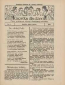 Gazetka dla Dzieci: pismo poświęcone również dorastającej młodzieży: bezpłatny dodatek do "Gazety Polskiej" 1928.03.01 Nr9