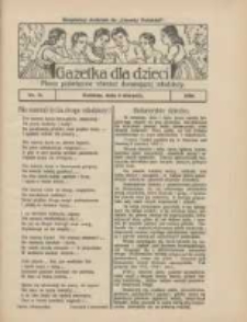 Gazetka dla Dzieci: pismo poświęcone również dorastającej młodzieży: bezpłatny dodatek do "Gazety Polskiej" 1928.08.02 Nr31