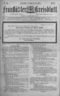 Fraustädter Kreisblatt. 1887.03.15 Nr21