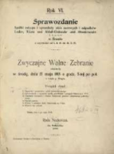 Sprawozdanie Spółki Zakupu i Sprzedaży Skór Surowych i Odpadków = Leder-, Häute- und Abfall-Einkaufs- und Absatzverein E. G. m. b. H. w Śremie z czynności od 1. 4. 17. do 31. 3. 18.