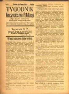 Tygodnik Nauczycielstwa Polskiego organ Związku Dzielnicowego Stowarzyszeń Nauczycieli Polaków. R.3 1921 nr5