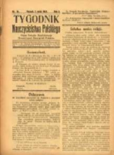 Tygodnik Nauczycielstwa Polskiego organ Związku Dzielnicowego Stowarzyszeń Nauczycieli Polaków. R.3 1921 nr15