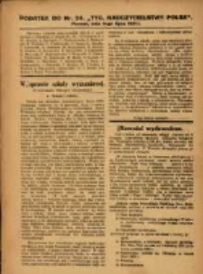 Tygodnik Nauczycielstwa Polskiego organ Związku Dzielnicowego Stowarzyszeń Nauczycieli Polaków. R.3 1921 nr24 dodatek